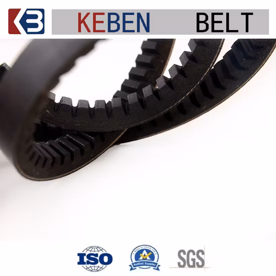Correa de transmisión de dientes de neopreno/adecuada para la correa del ventilador del motor Haowo Weichai 10pk1068 V